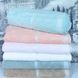 Турецкое махровое Голубое полотенце для лица 50*90 Area 100% Cotton De Lux Exclusive L-BIKE-2 фото 1