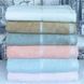 Турецкое махровое Голубое полотенце для лица 50*90 Area 100% Cotton De Lux Exclusive L-BIKE-2 фото 2
