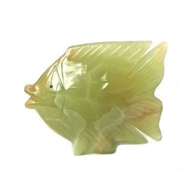 Фигурка Рыбки из натурального камня самоцвета Оникса 13*11*4 см (OF-114) OF-114 фото