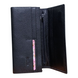 Большой женский кошелек из натуральной матовой кожи Balisa Black 18.5*10*3 см 515-175 фото 6