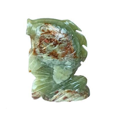 Фигурка Рыбы из натурального камня самоцвета Оникса 13*9.5*4 см (OF-118) OF-118 фото