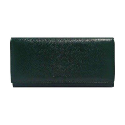 Жіночий гаманець Genuine leather Green з натуральної шкіри 18.5*9.5*3 см 1180 фото