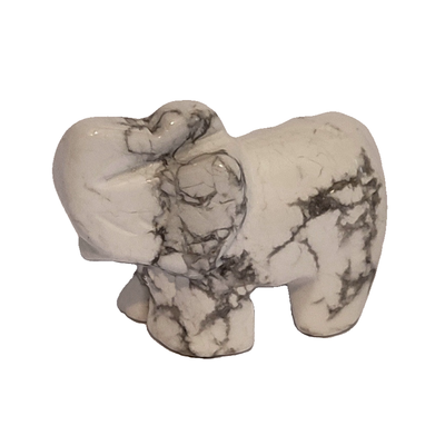 Фигурка Слоник Талисман из натурального камня самоцвета Агата (кахолонг) 4*2.5*1.5 см MKS-6144 фото